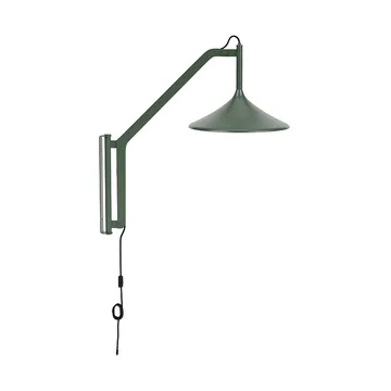 U18 Hasle candeeiro de parede - Olive green, 67,5 cm - FDB Møbler