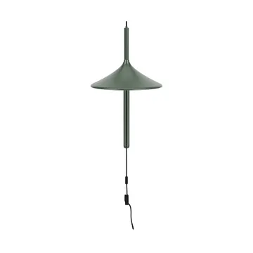 U18 Hasle candeeiro de parede - Olive green, 67,5 cm - FDB Møbler