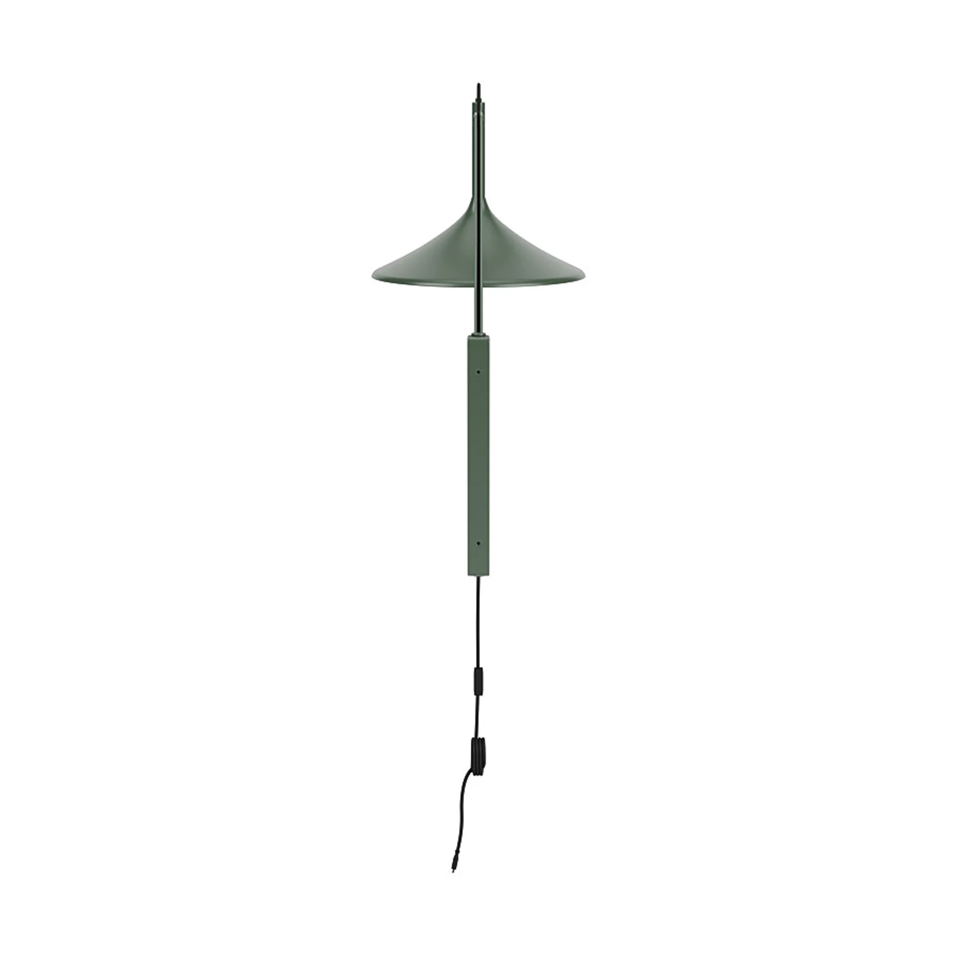 U18 Hasle candeeiro de parede, Olive green, 67,5 cm FDB Møbler