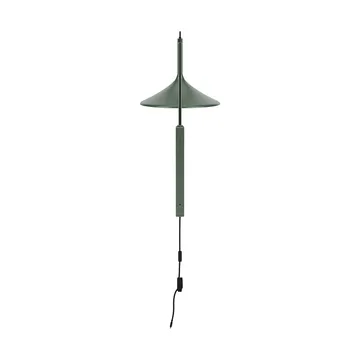U18 Hasle candeeiro de parede - Olive green, 67,5 cm - FDB Møbler