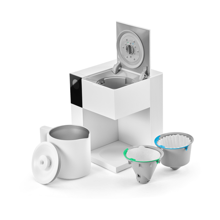 Aiden Precision máquina de café, Branco fosco Fellow