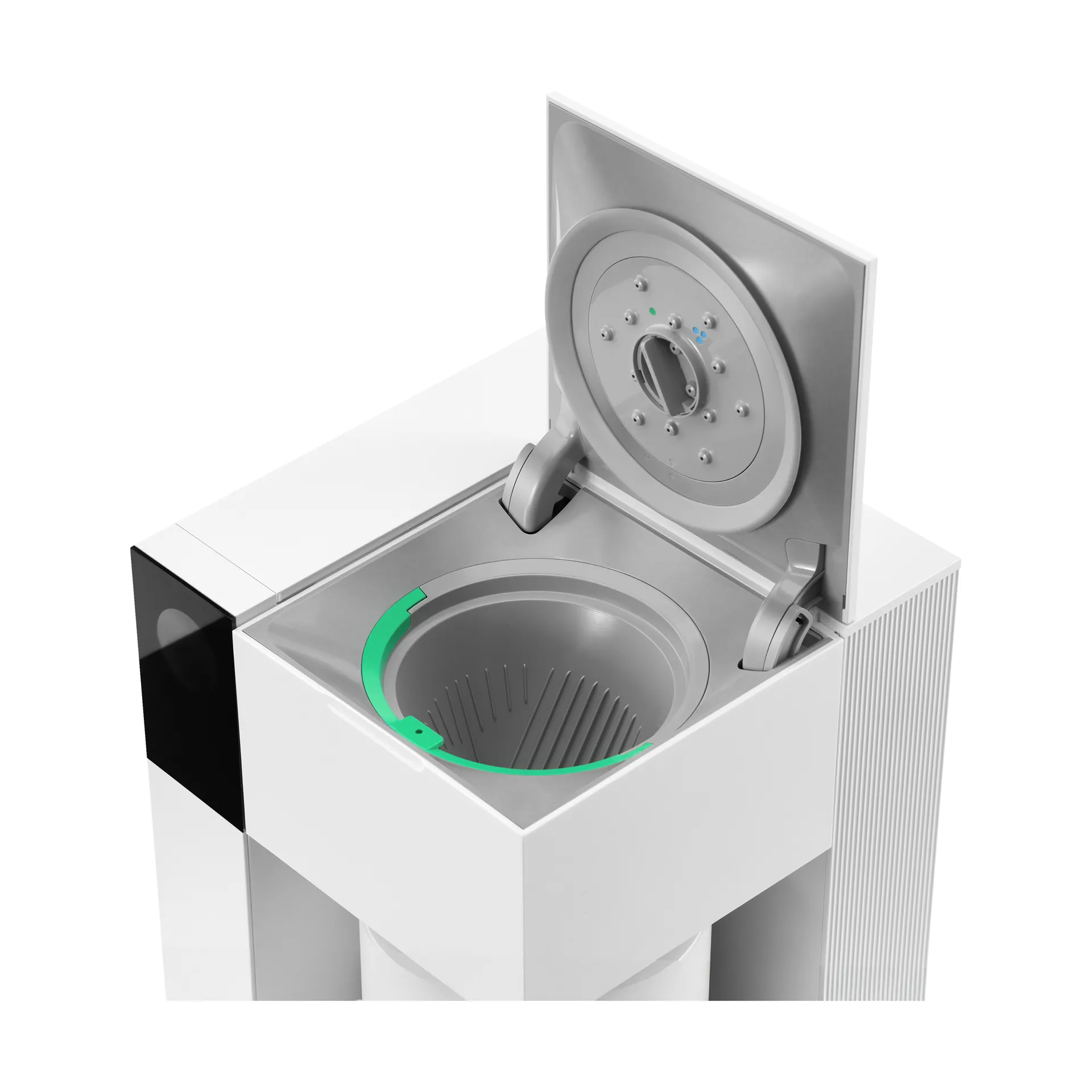 Aiden Precision máquina de café, Branco mate Fellow