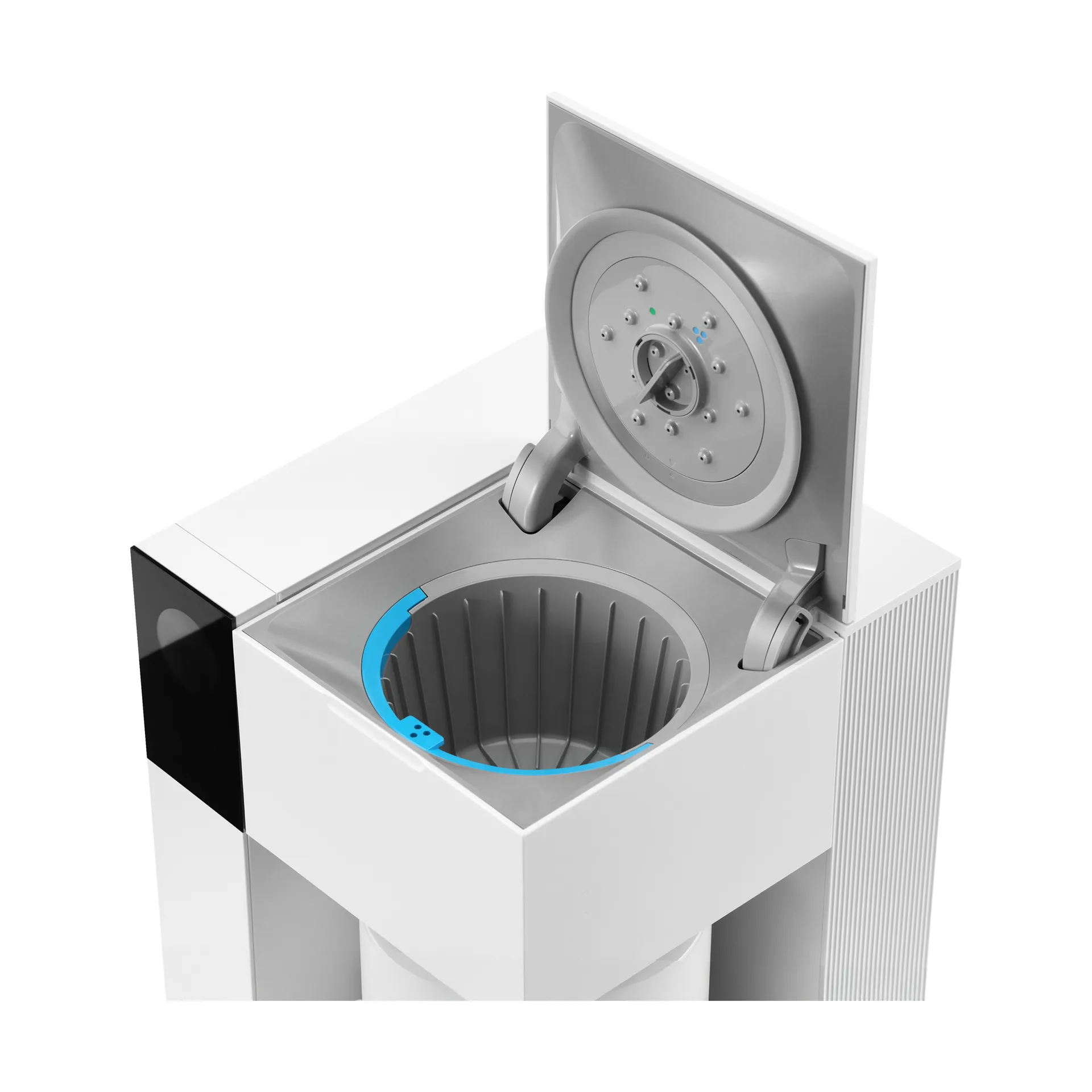 Aiden Precision máquina de café, Branco mate Fellow