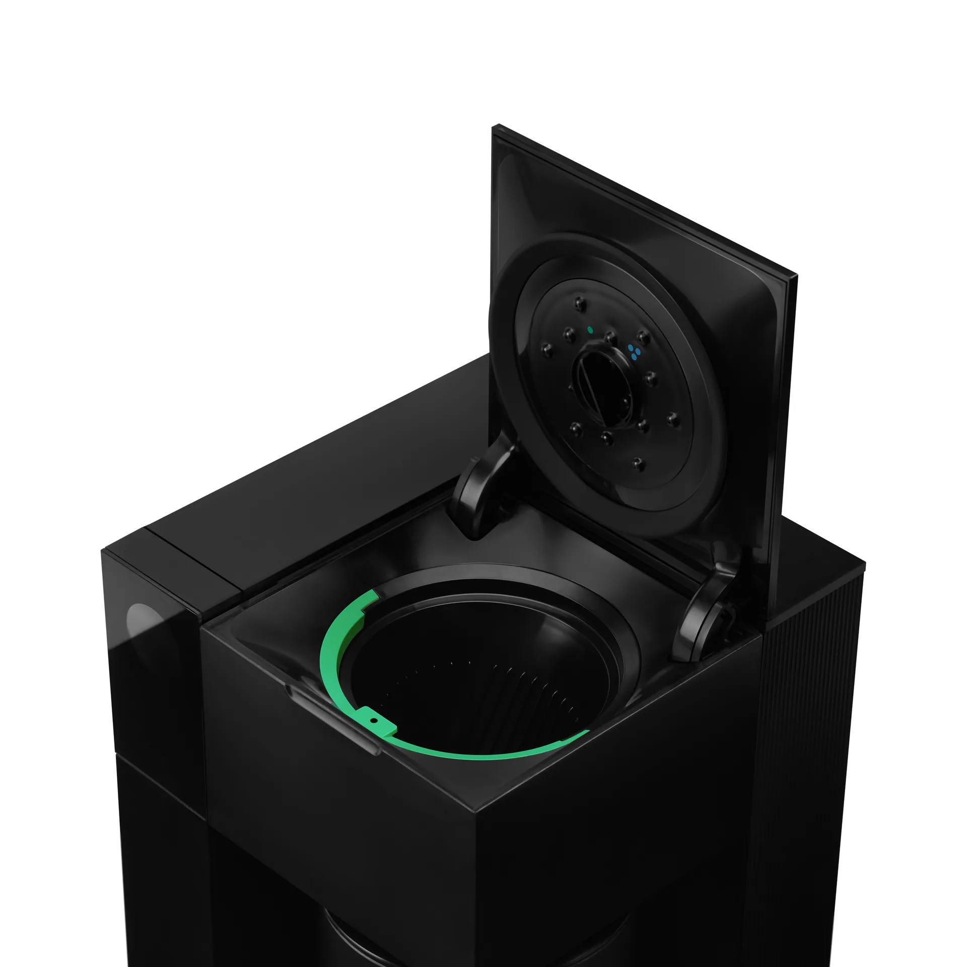 Aiden Precision máquina de café, Preto mate Fellow