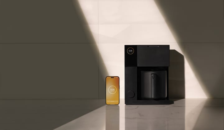 Aiden Precision máquina de café, Preto mate Fellow