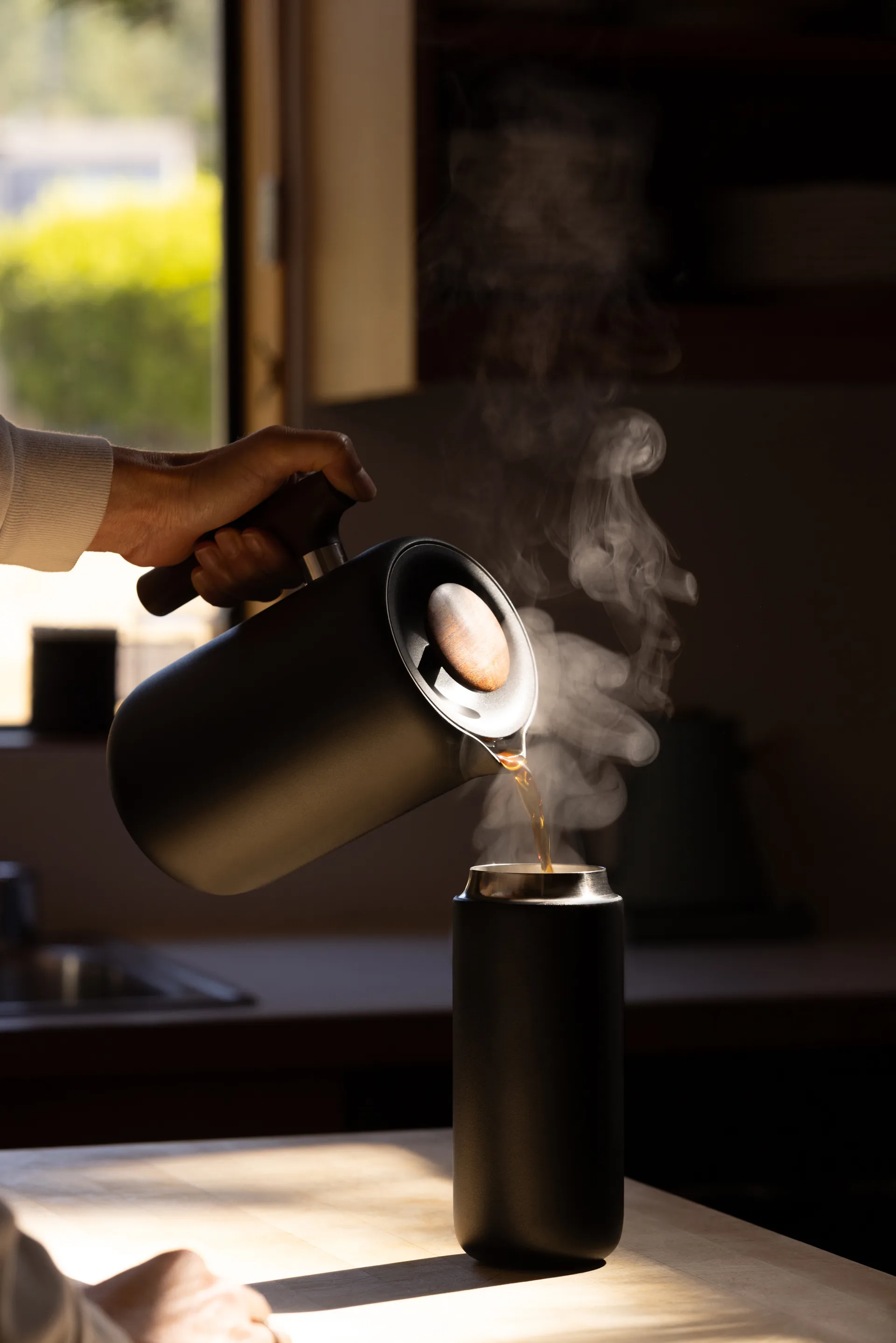 Cafeteira de prensa Clara 70,9 cl, Matte black Fellow