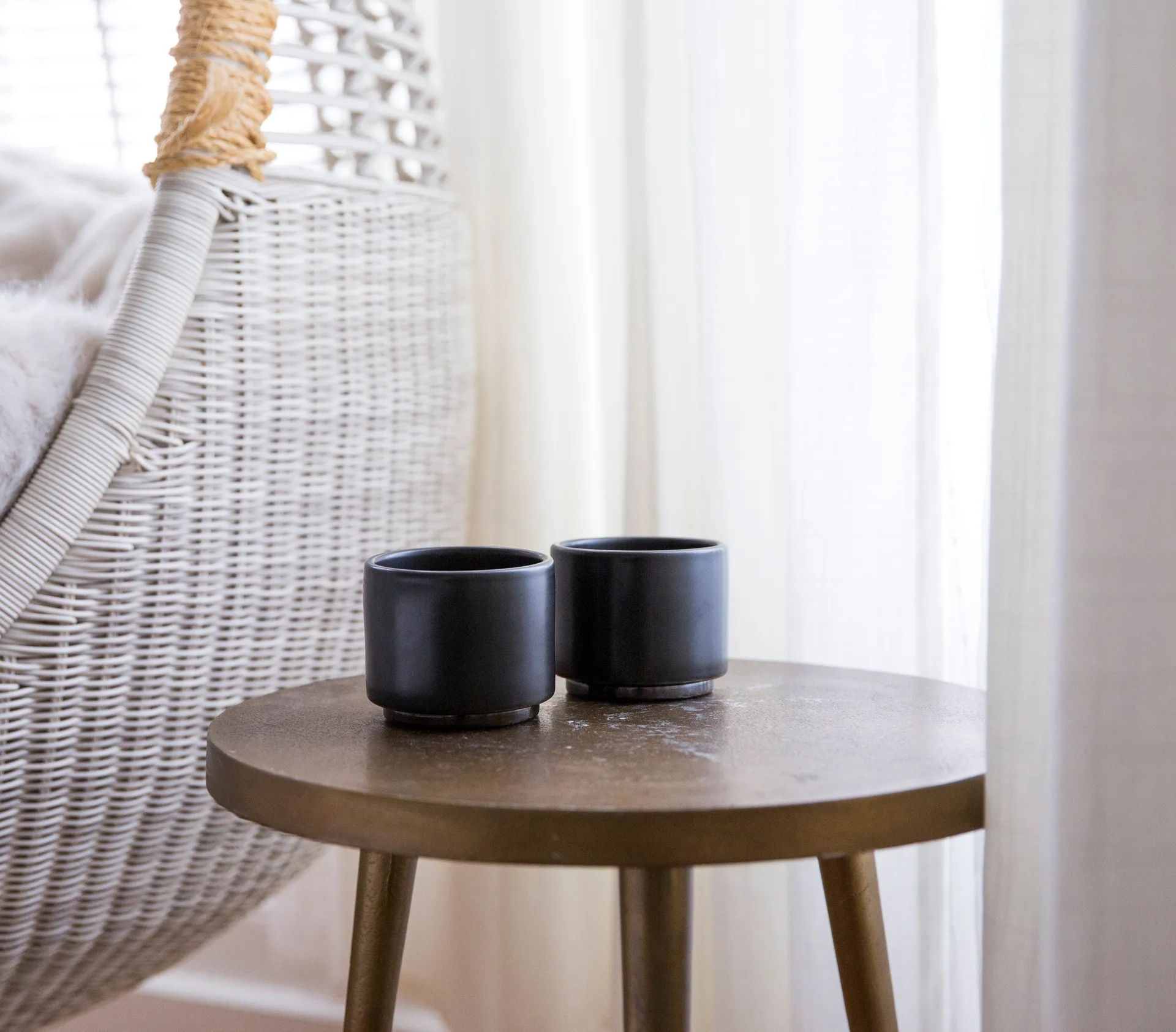 Caneca de cappuccino Monty Milk Arts 19,2 cl, Matte black Fellow