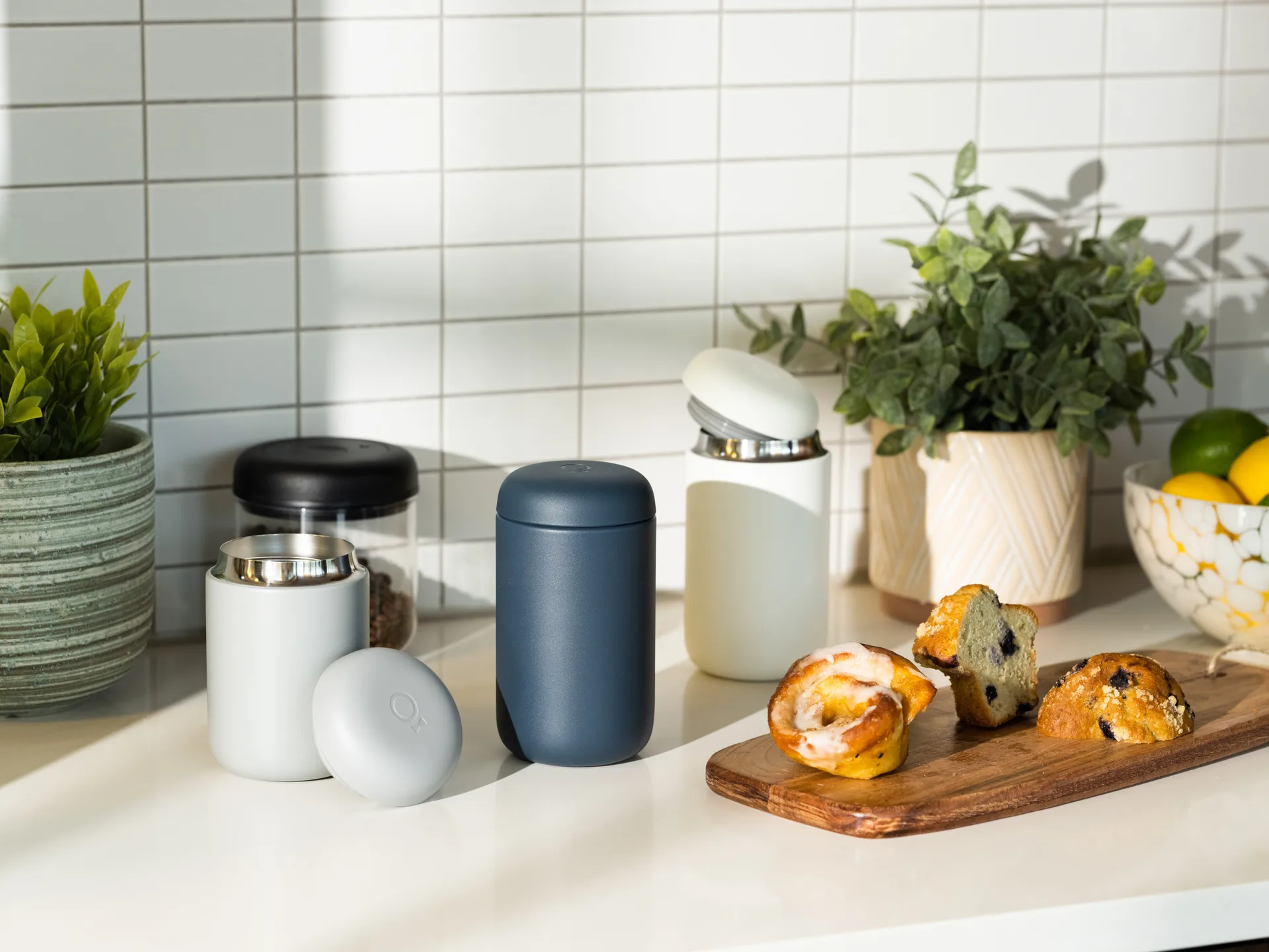 Caneca térmica Carter anti-salpicos 35 cl, Matte grey Fellow