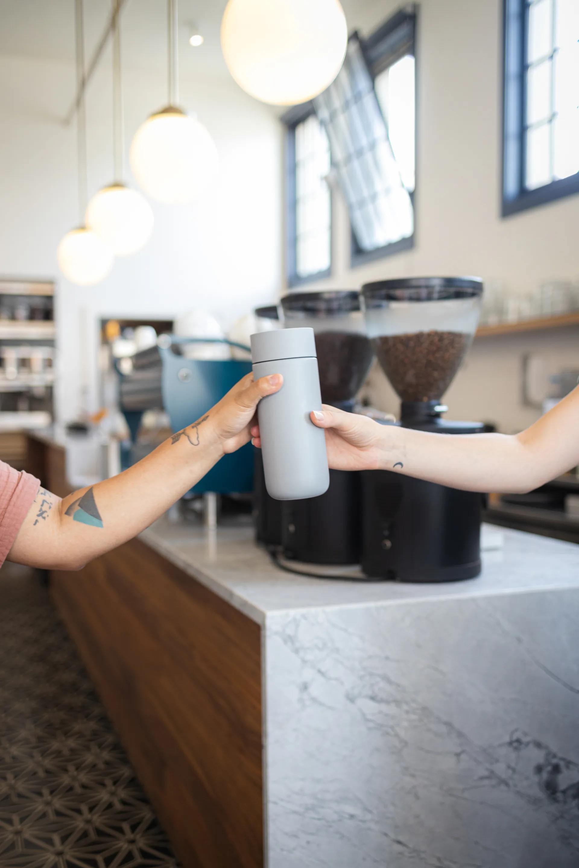 Caneca térmica Carter anti-salpicos 47 cl, Matte grey Fellow