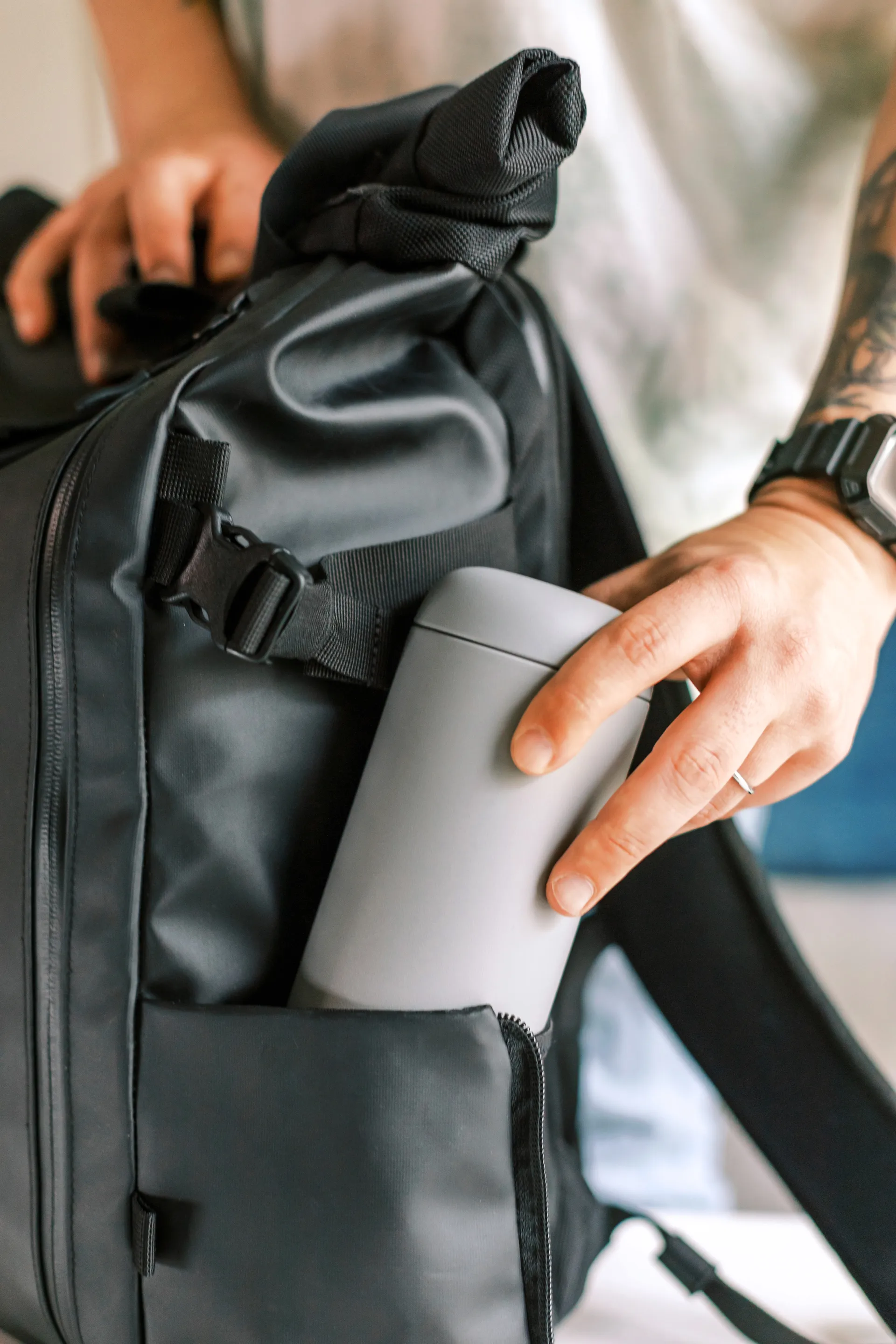 Caneca térmica Carter anti-salpicos 47 cl, Matte grey Fellow