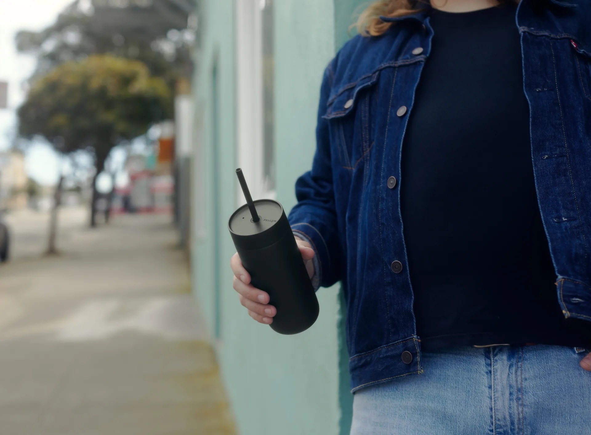 Caneca térmica Carter Cold Mug 47 cl, Matte black Fellow