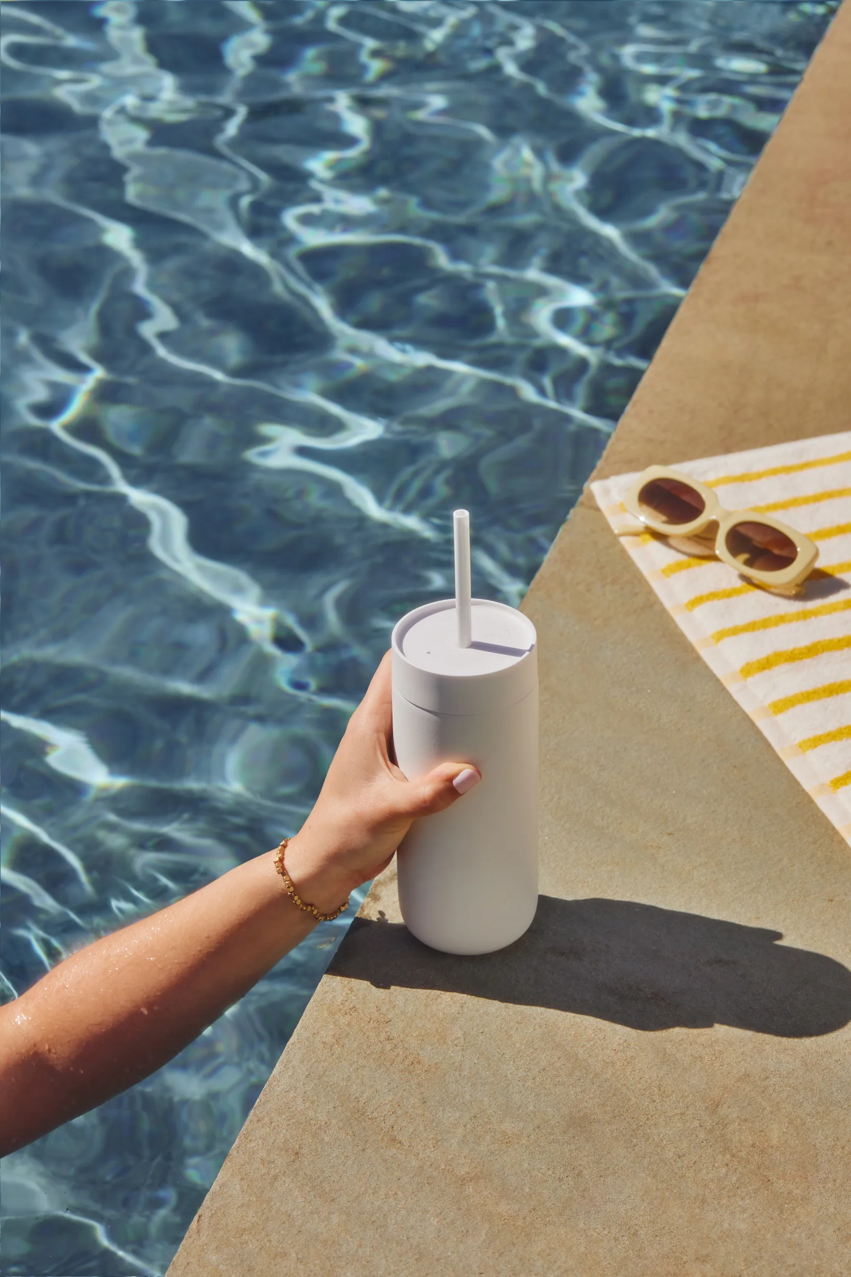 Caneca térmica Carter Cold Mug 47 cl, Matte white Fellow