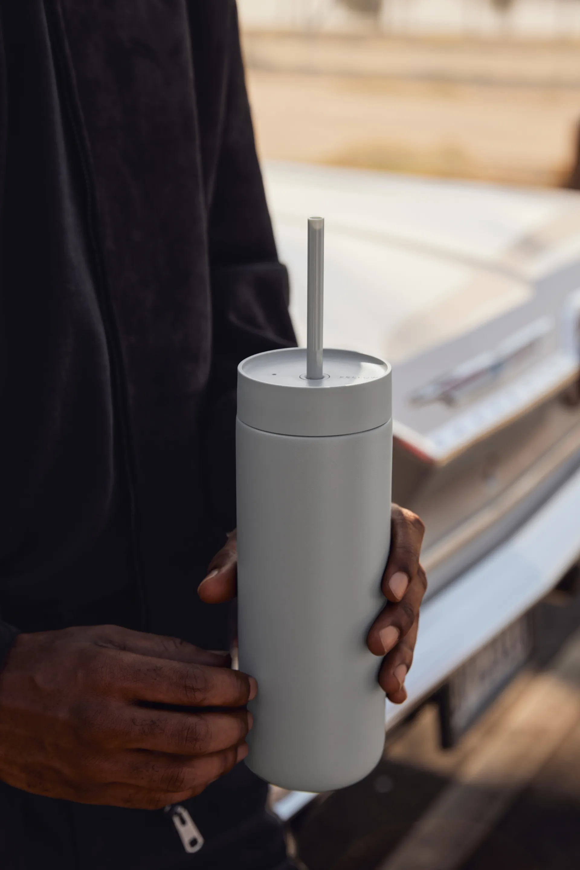 Caneca térmica Carter Cold Mug 59 cl, Matte grey Fellow