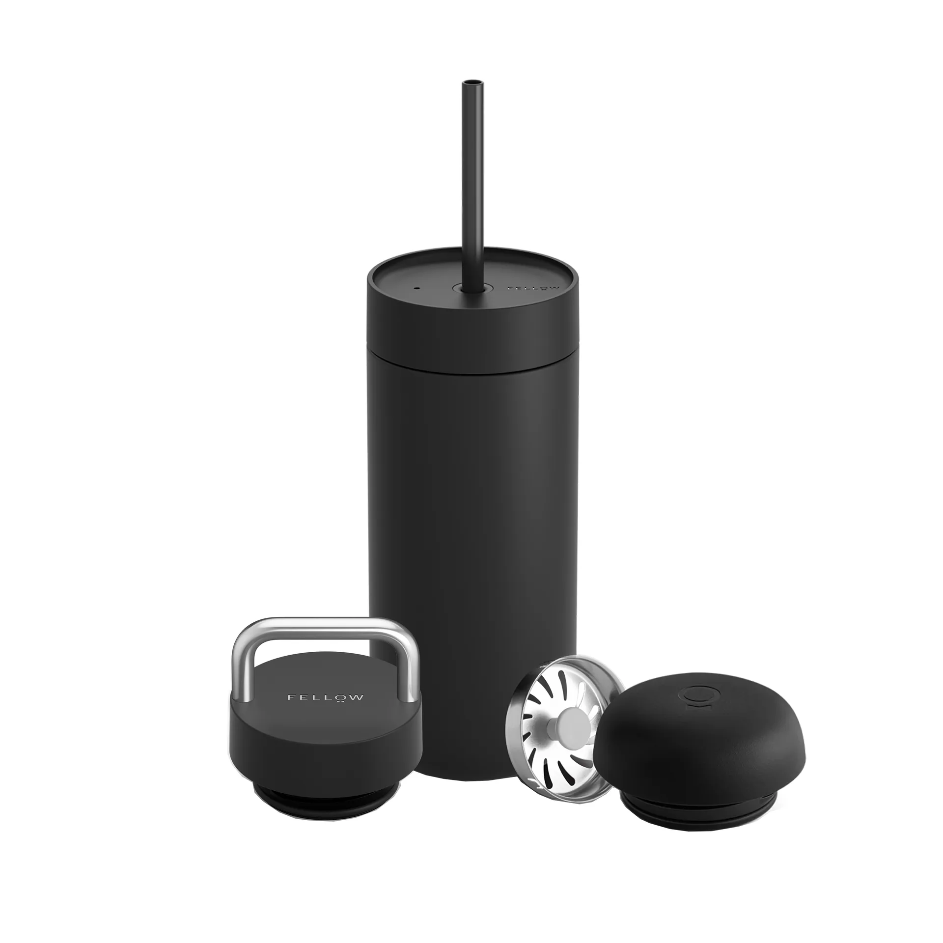 Caneca térmica Carter Move 3-in-1 lock, Matte black Fellow