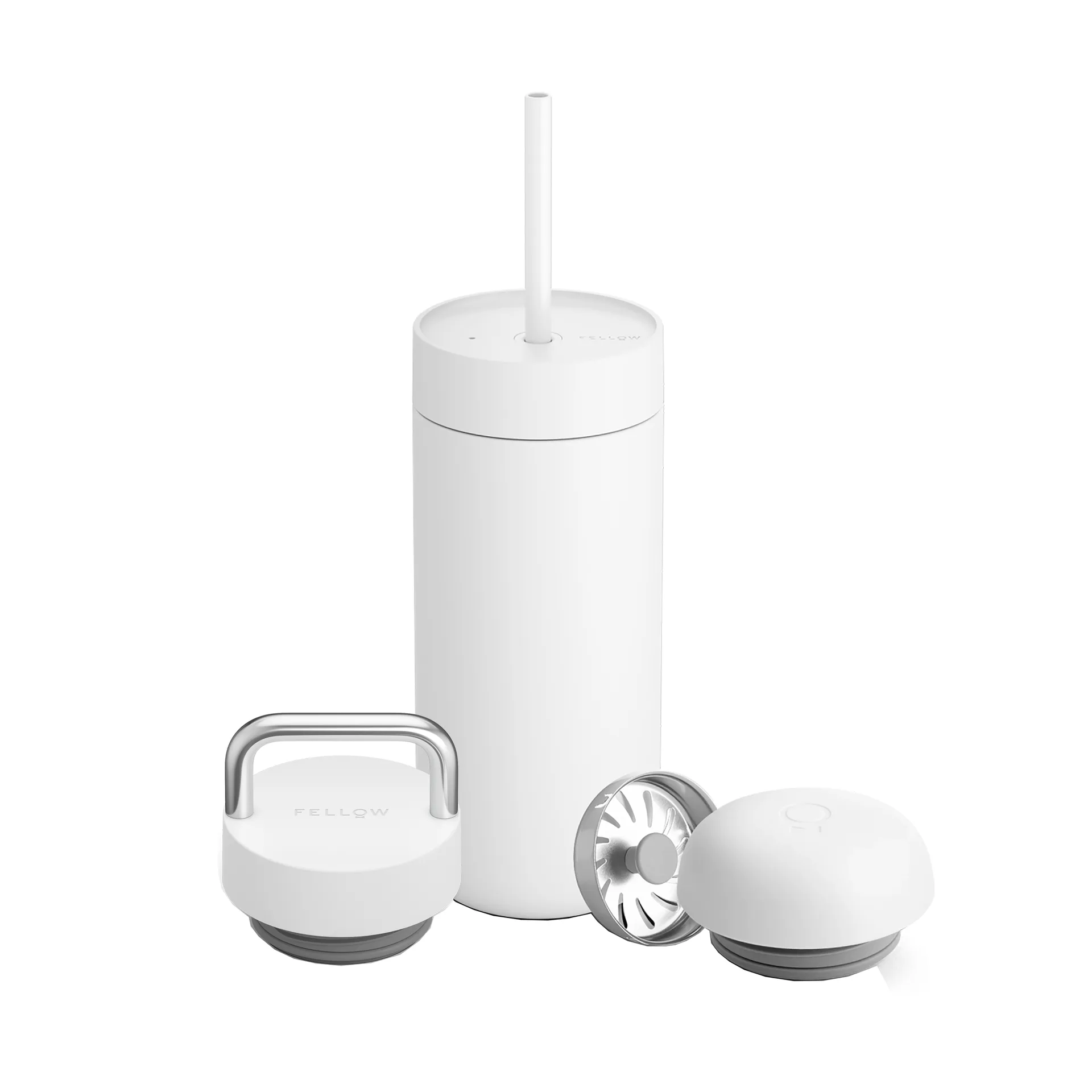 Caneca térmica Carter Move 3-in-1 lock, Matte white Fellow
