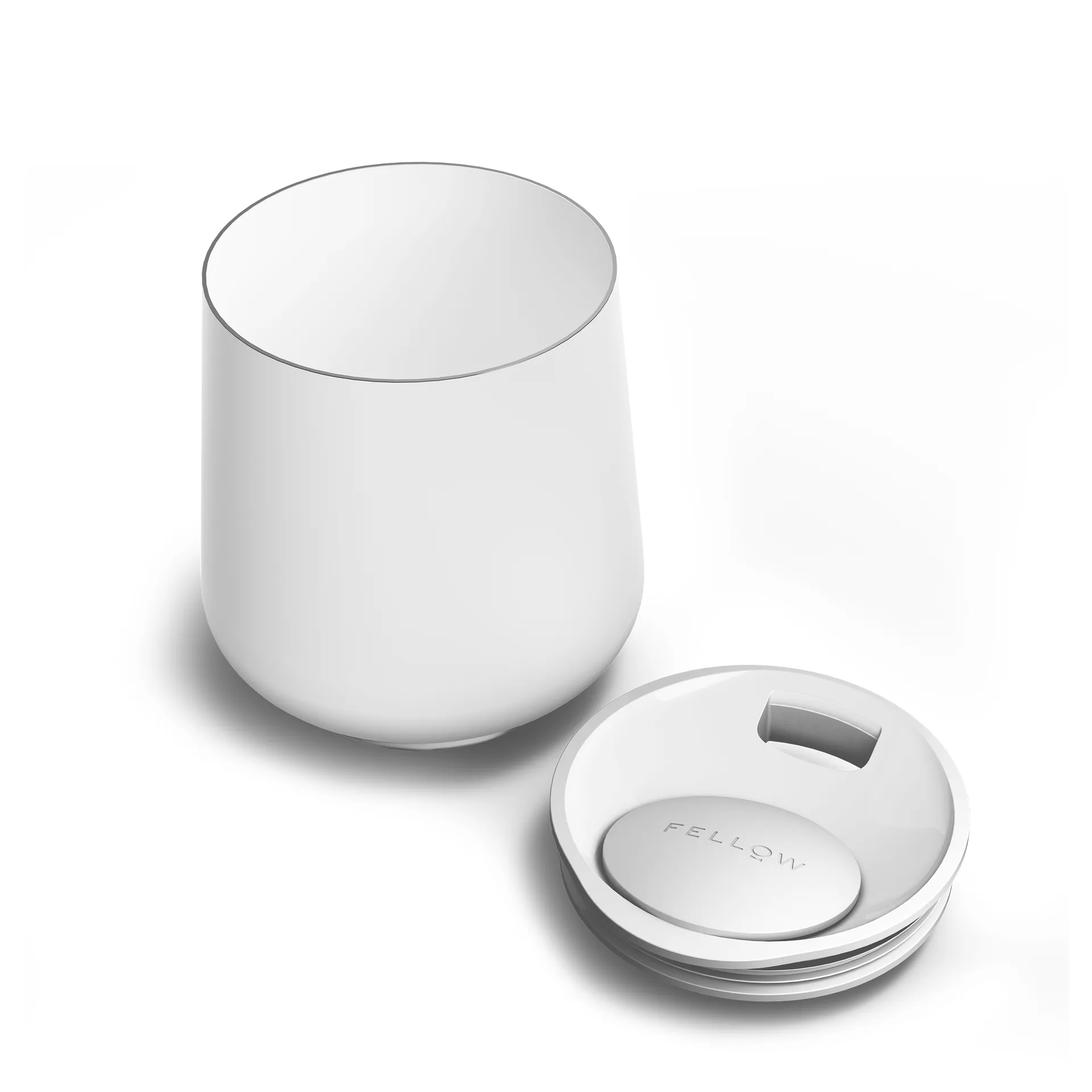 Caneca térmica Ruby Wine 35 cl, Matte white Fellow