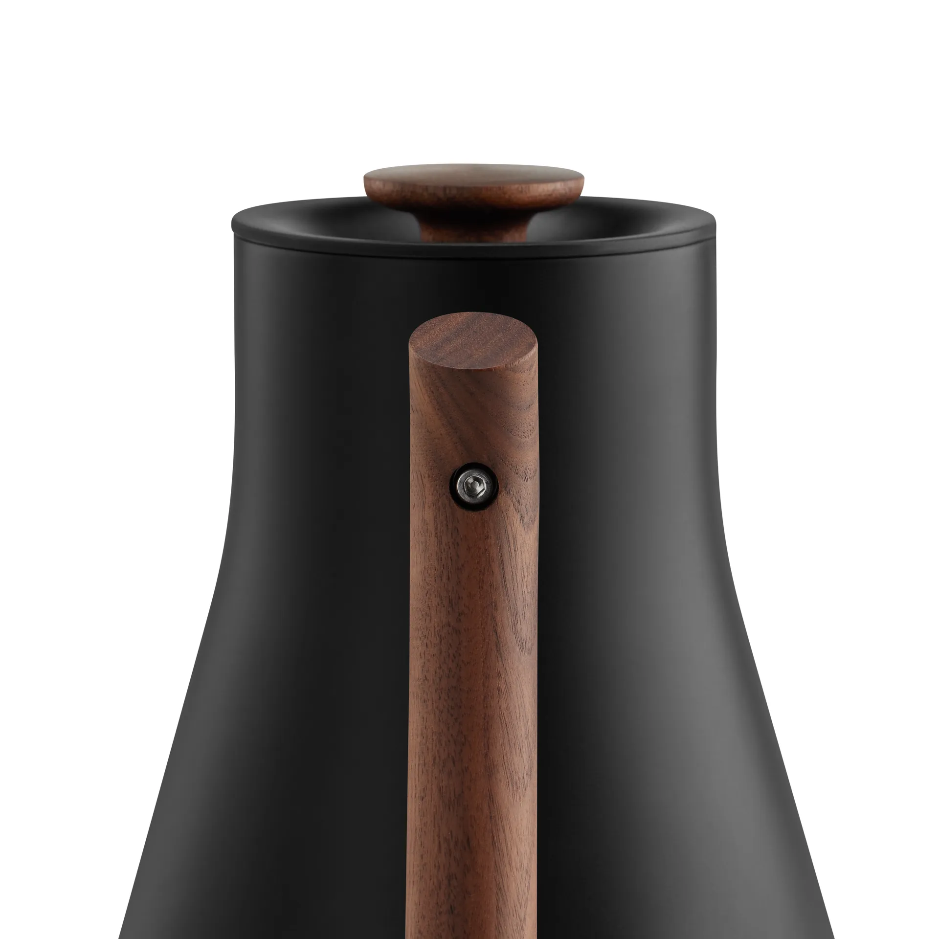 Chaleira Corvo EKG com temperatura variável 90 cl, Matte black-walnut Fellow
