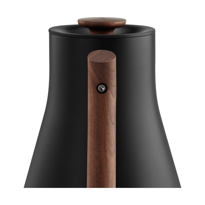 Corvo EKG Pro chaleira elétrica 0,9 L, Preto fosco-nogueira Fellow