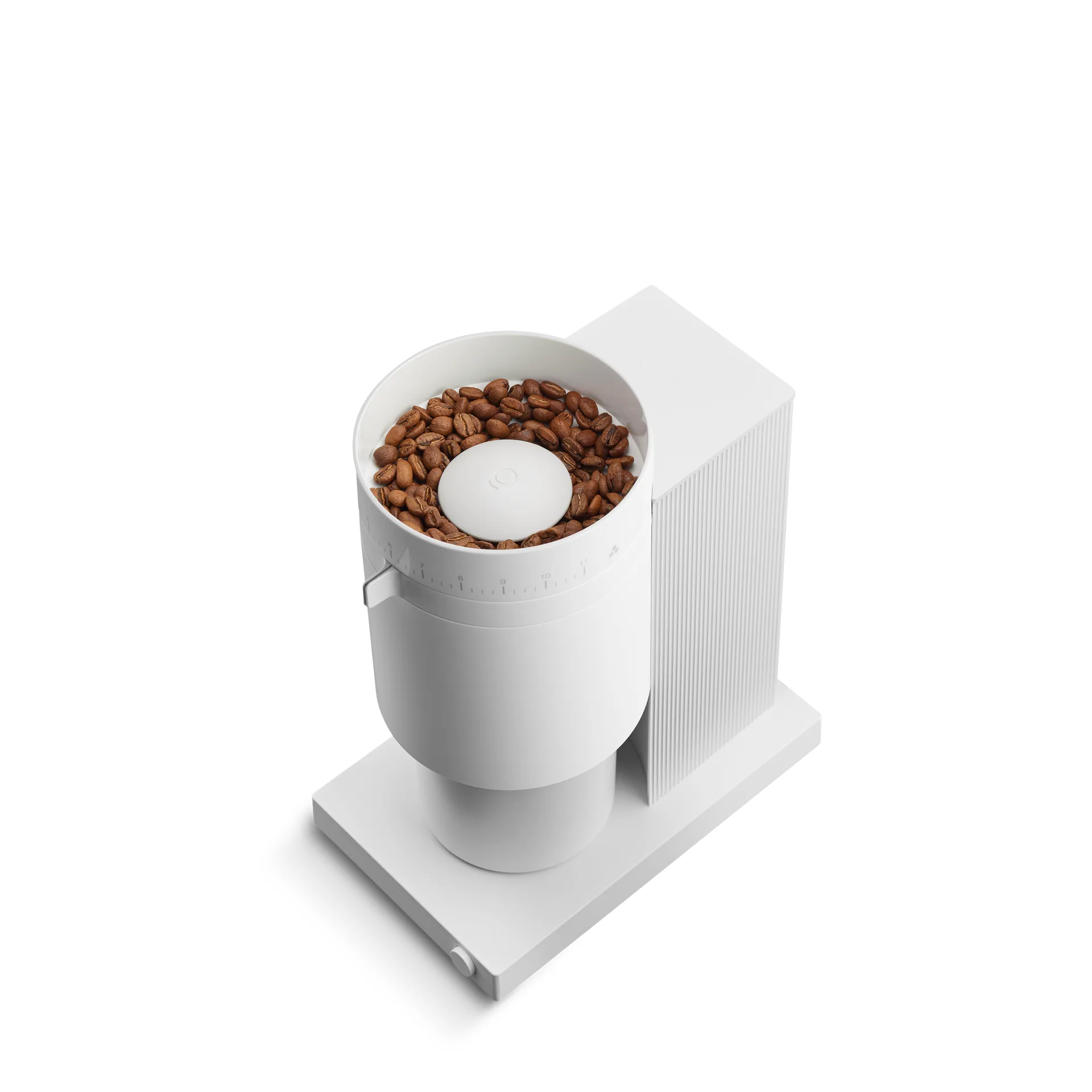 Moedor de café elétrico Opus Conical Burr, Matte white Fellow