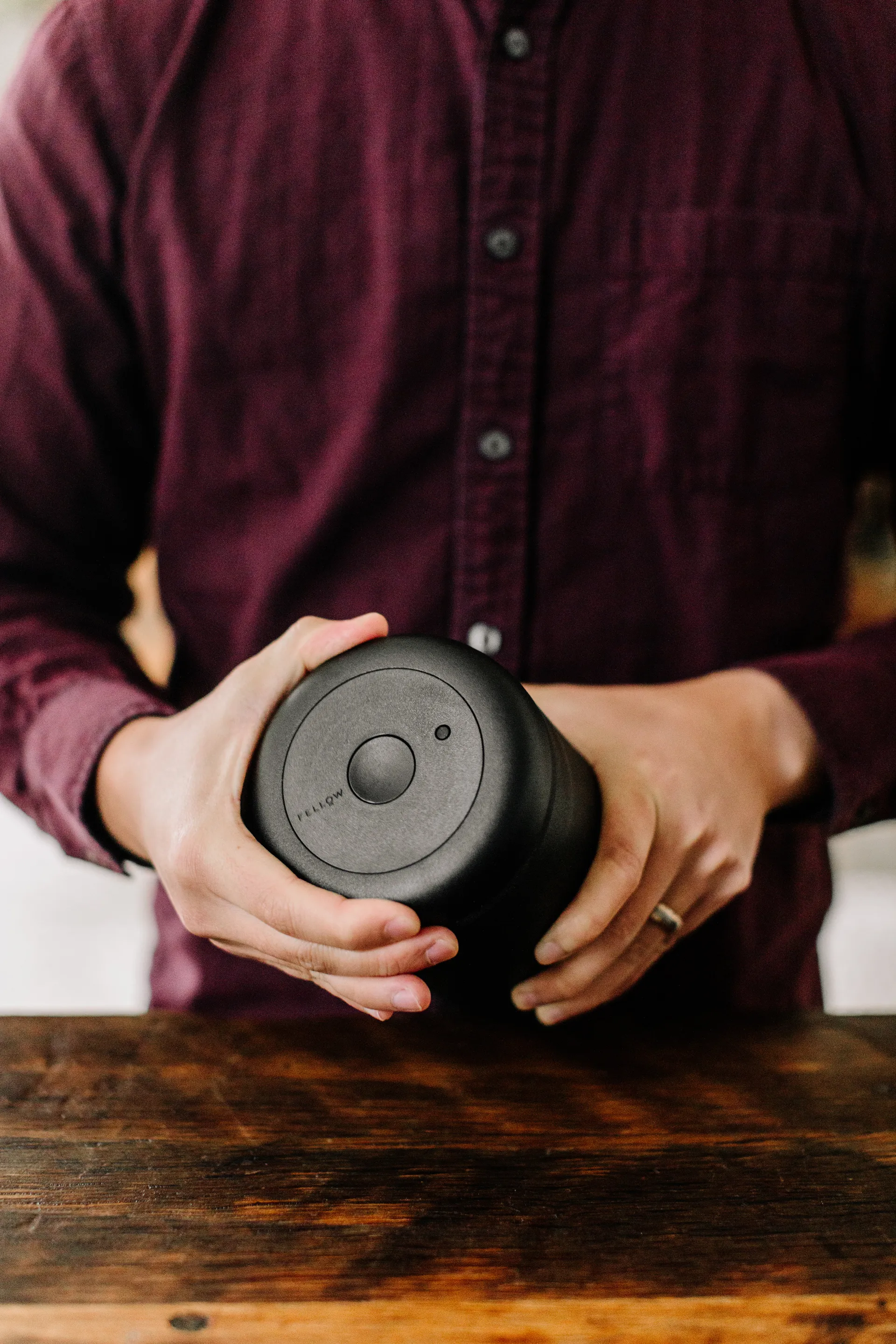 Recipiente a vácuo Atmos 1,2 L, Matte black Fellow