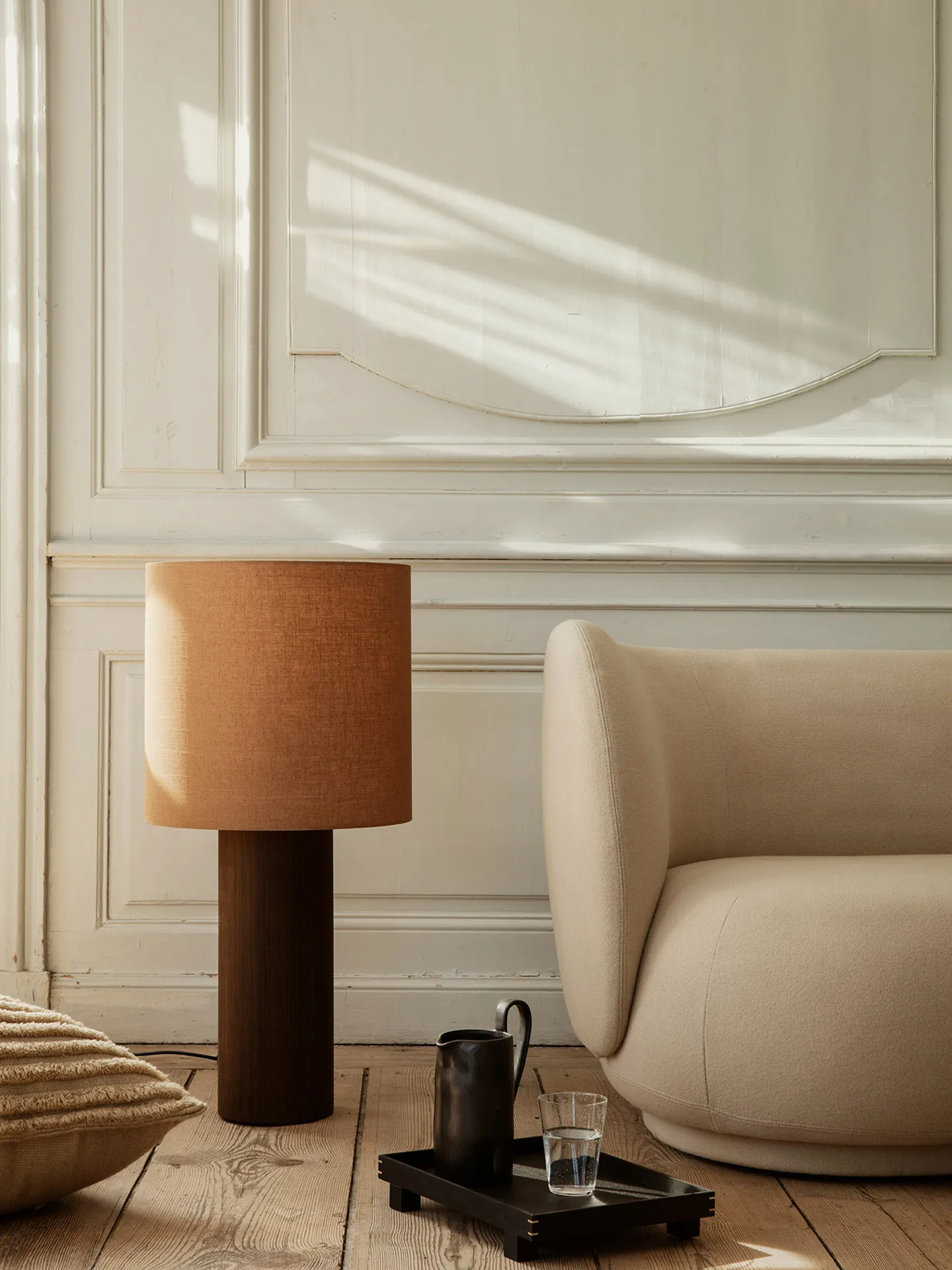 Abajur curto Eclipse Ø42 cm, Curry Ferm Living