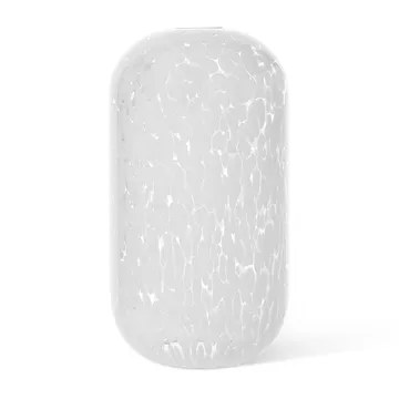 Abajur de vidro alto Casca Shade Ø18,6 cm - Milk - Ferm Living