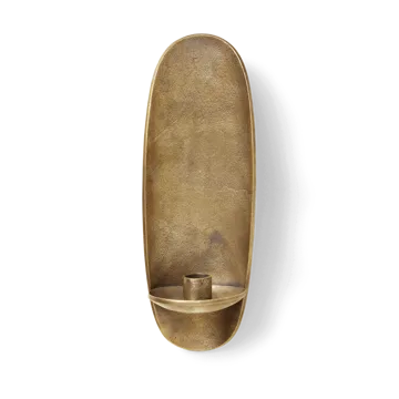 Agapé castiçal de parede - Brass finish - Ferm Living
