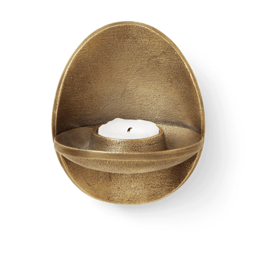 Agapé suporte para velas de parede - Brass finish - Ferm Living