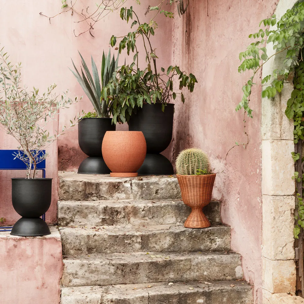 Agnes pote de plantas, Natural, alto Ferm Living