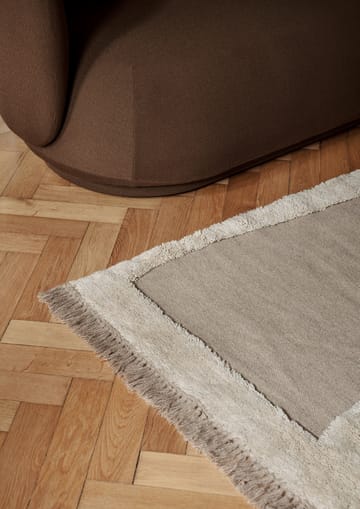 Alley tapete de lã L 160x250 cm - Natural - Ferm Living