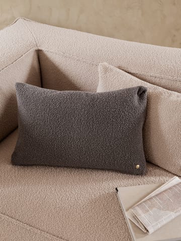 Almofada Clean bouclé 40x60 cm - Cinza - Ferm Living