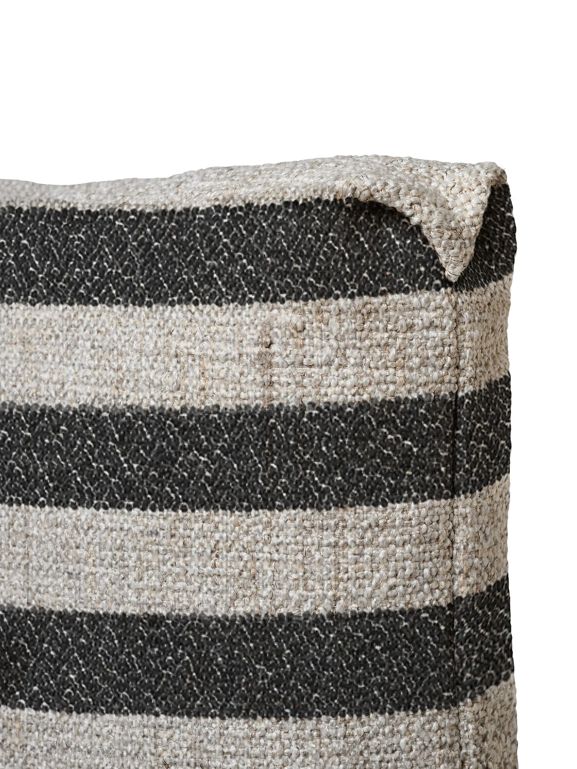 Almofada Clean Louisiana 40x60 cm, Sand-black Ferm Living