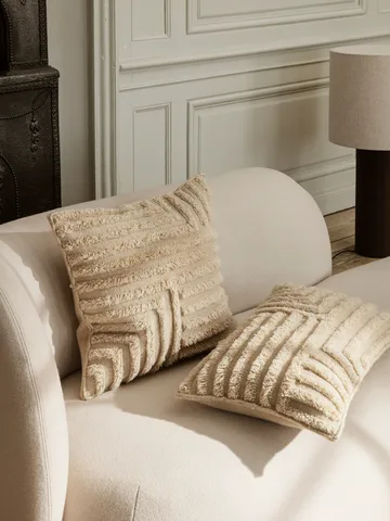 Almofada Crease 50x50 cm - Light Sand - Ferm Living