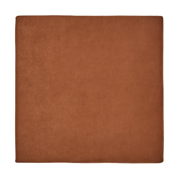 Almofada de assento Align - Argila brown, 40x40 cm - Ferm Living