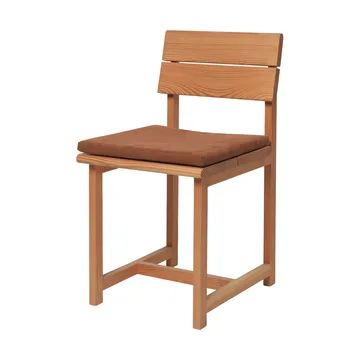 Almofada de assento Align - Argila brown, 40x40 cm - Ferm Living