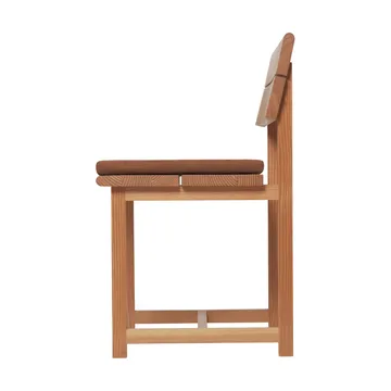 Almofada de assento Align - Argila brown, 40x40 cm - Ferm Living