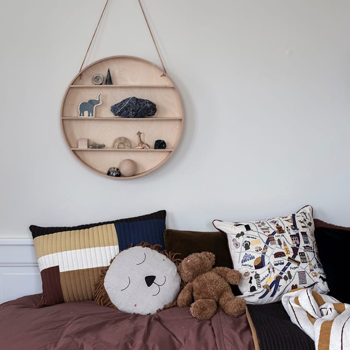 Almofada leão Safari, natural Ferm Living