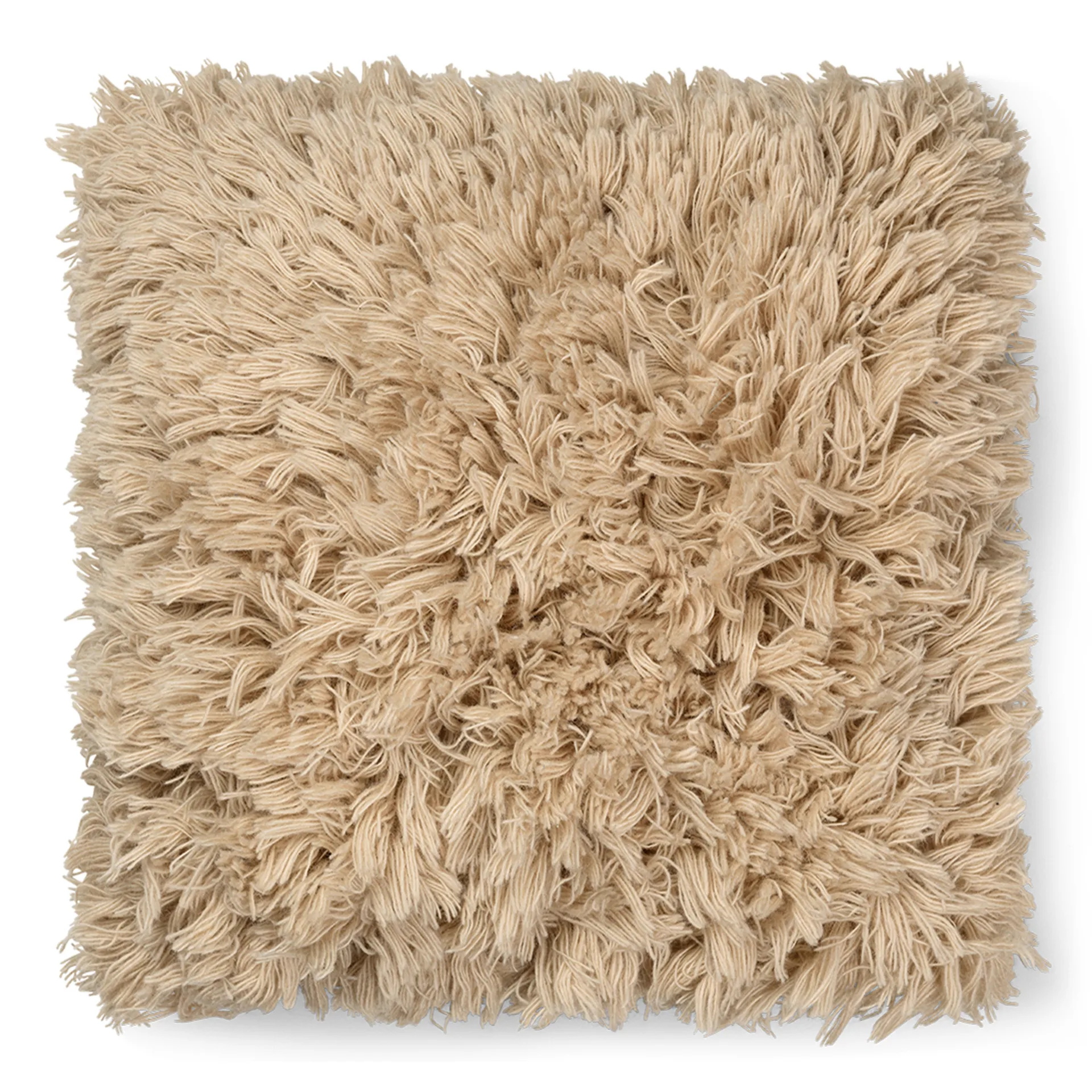 Almofada Meadow High Pile 50x50 cm, Light Sand Ferm Living