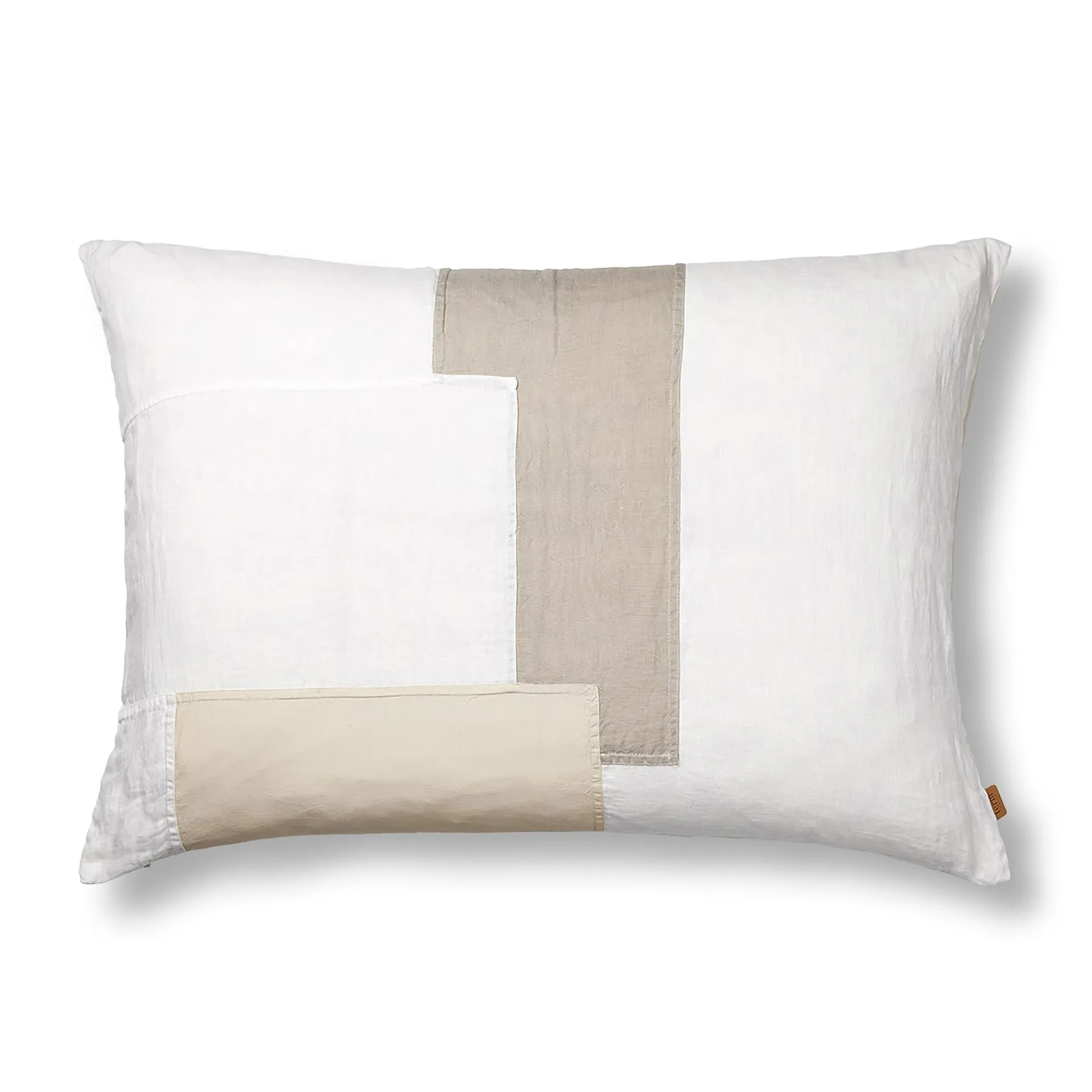 Almofada off-white Part, 60x80 cm Ferm Living