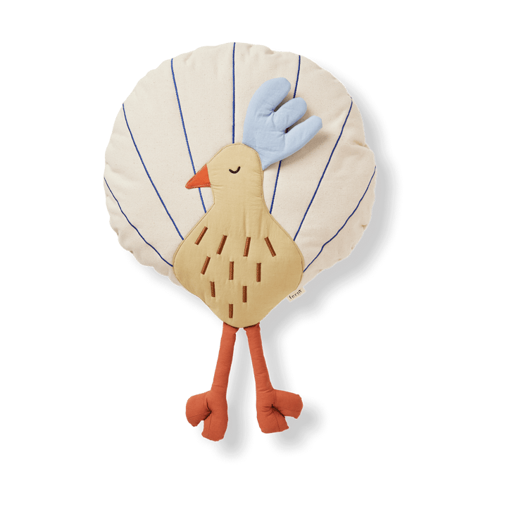 Almofada Peacock - Silver Fern-undyed - Ferm Living