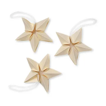 Amanda estrelas de papel 3 un. - Off-white - Ferm Living