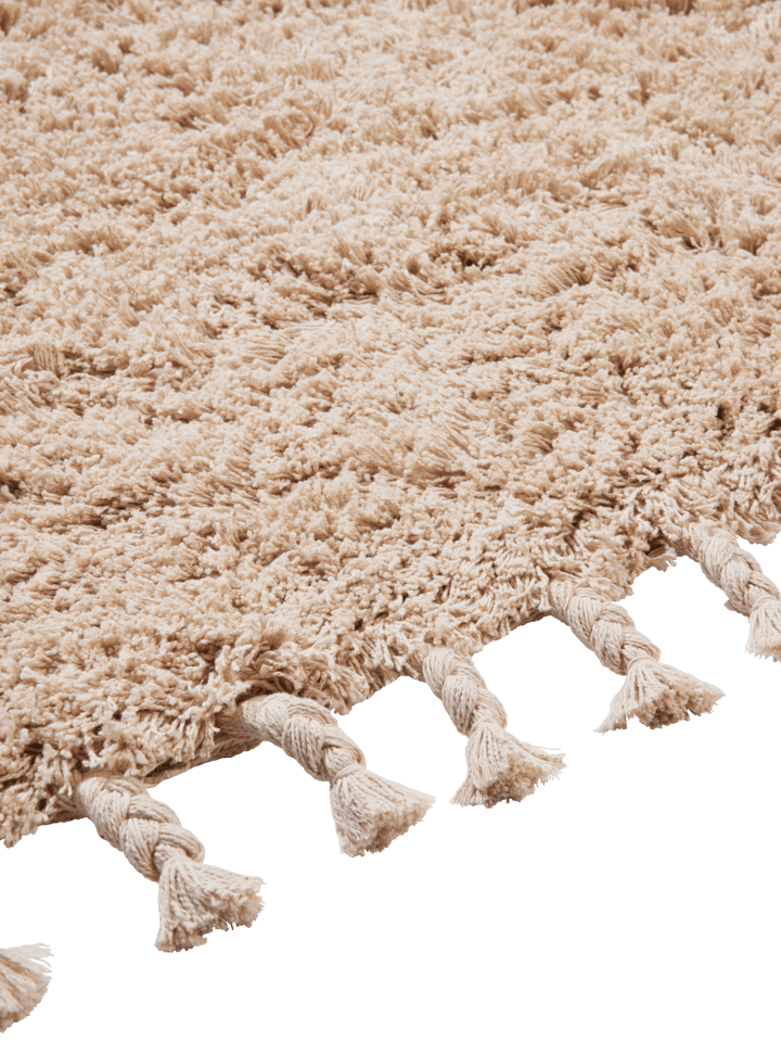 Amass tapete de pelo comprido 70x50 cm, Off-white Ferm Living