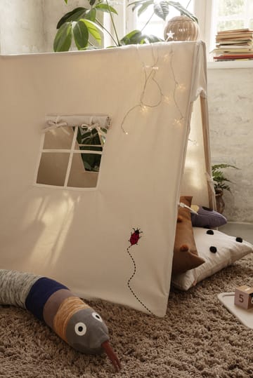 Amass tapete de pelo comprido 70x50 cm - White Pepper - Ferm Living