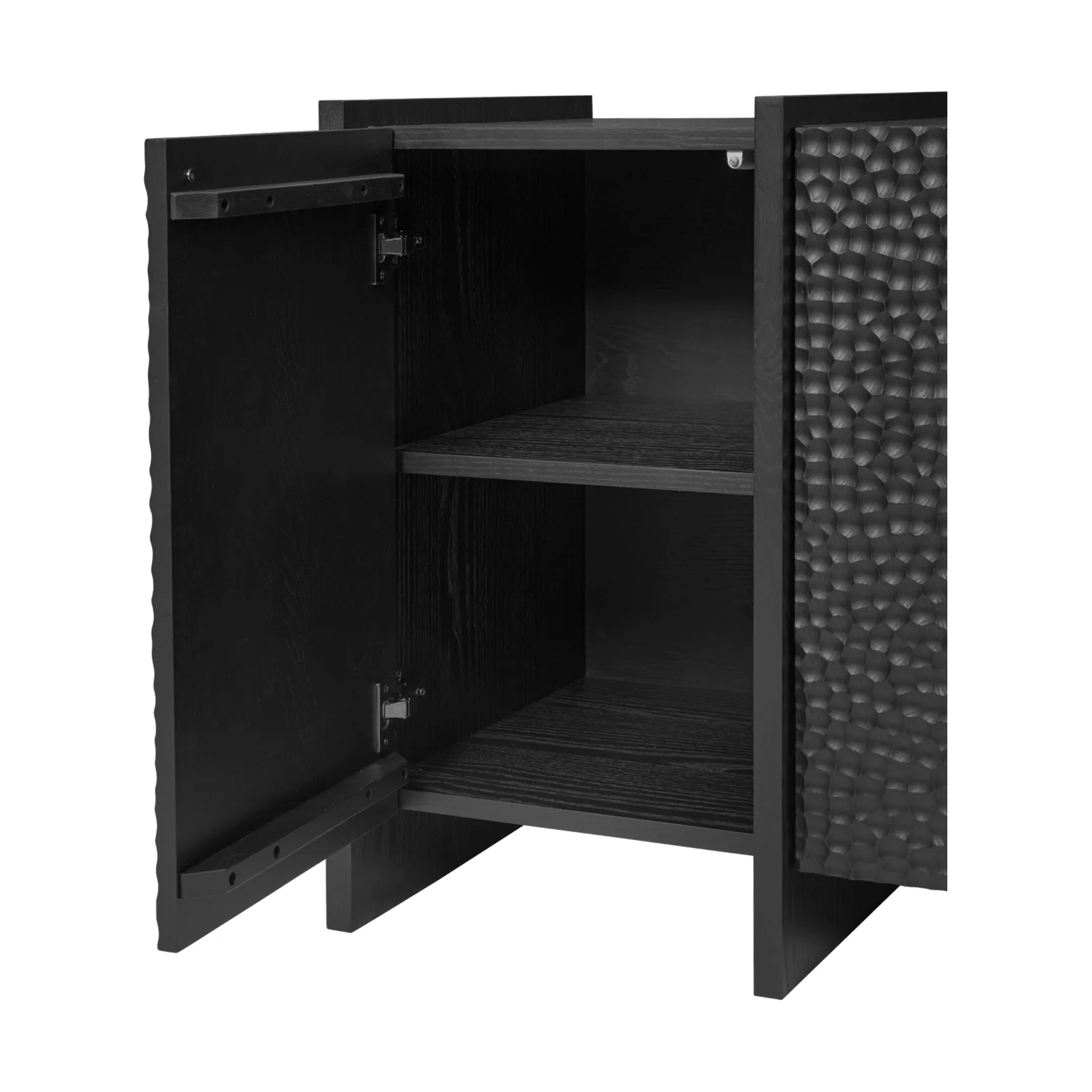 Aparador Scarni, Freixo escuro envernizado, 163x50x74 cm Ferm Living