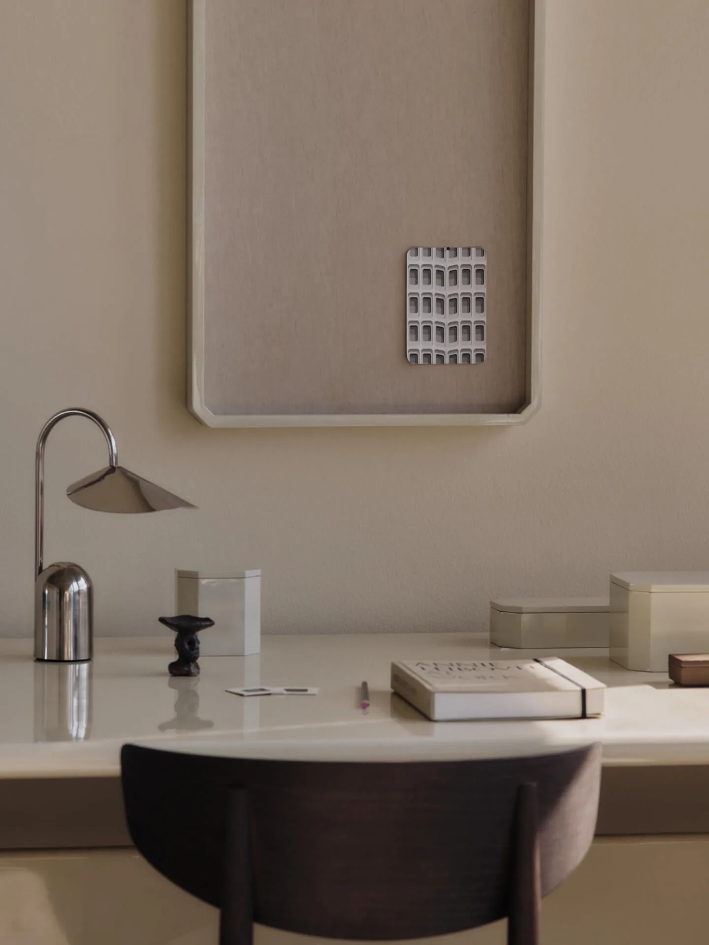 Arum lâmpada portátil, Stainless steel Ferm Living