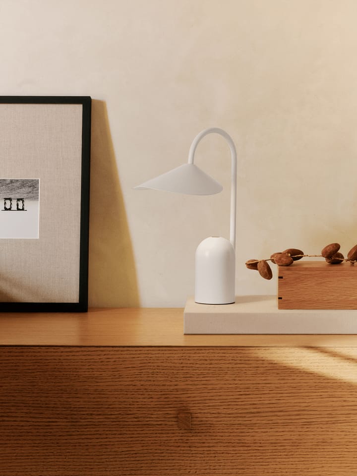 Arum lâmpada portátil, White Ferm Living