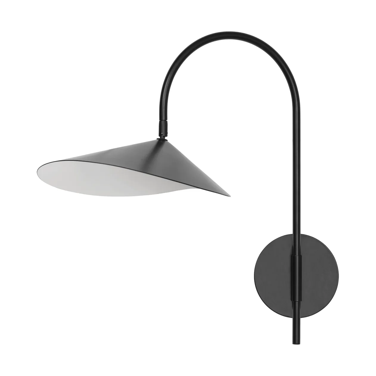 Arum swivel candeeiro de parede instalação fixa, Preto Ferm Living