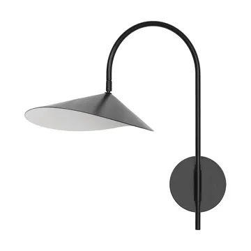Arum swivel candeeiro de parede instalação fixa - Preto - Ferm Living