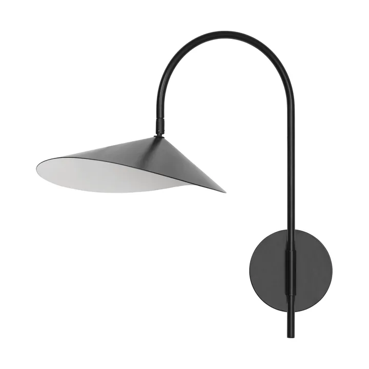 Arum swivel candeeiro de parede instalação fixa - Preto - Ferm Living