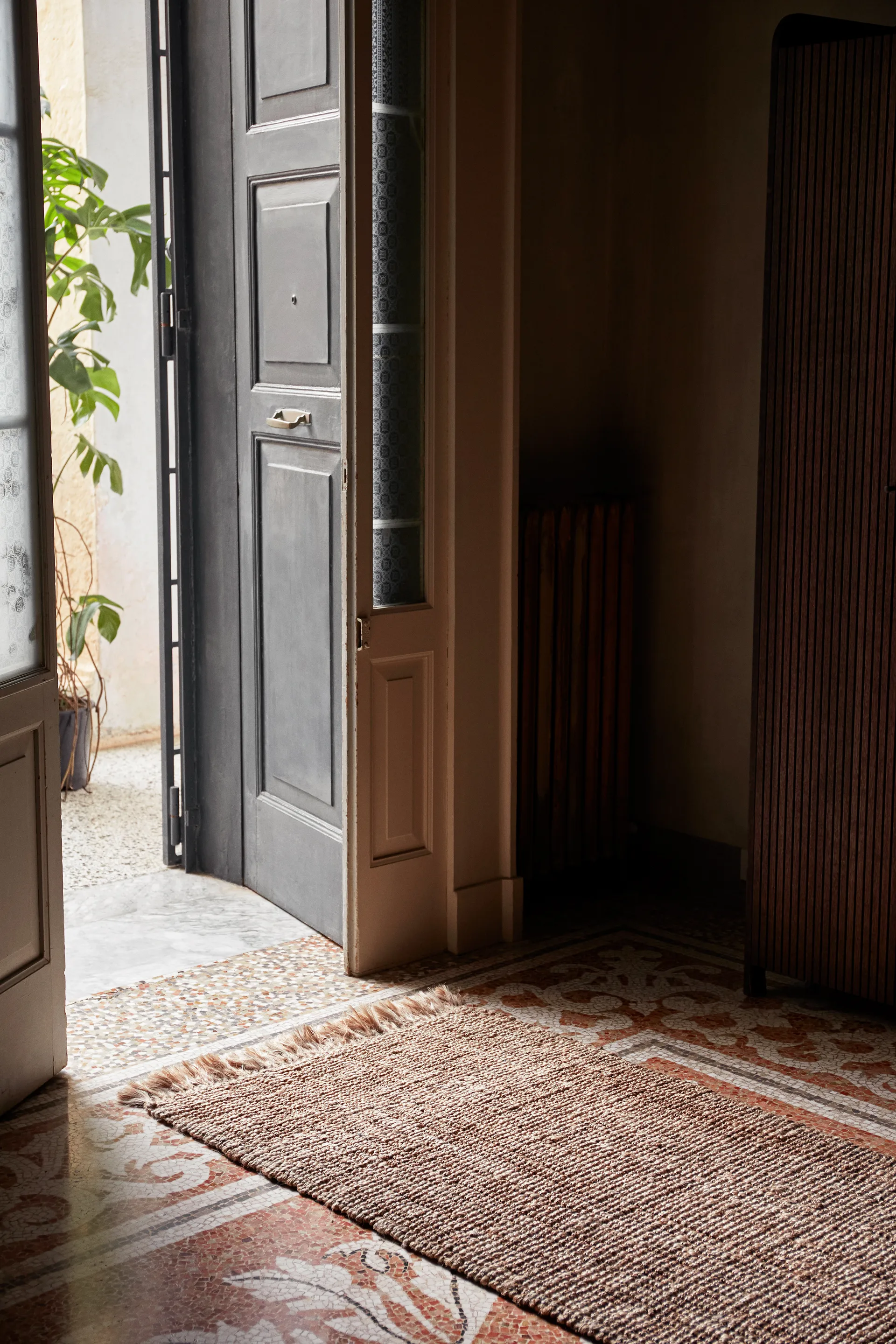 Athens tapete de corredor, Natural. 80x250 cm Ferm Living